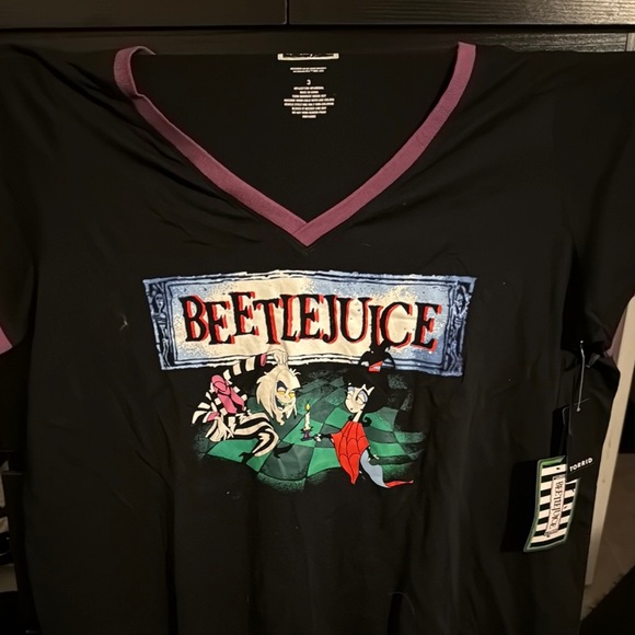 Retired! Beetlejuice Graphic Tee - Picture 1 of 4